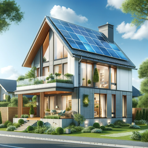 Maison moderne et éco-friendly